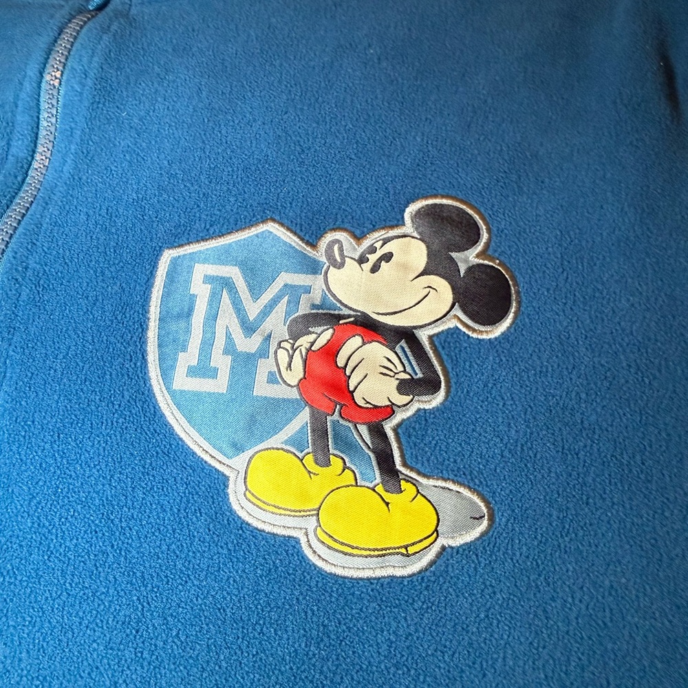 Disney Store Blue Fleece Fabric